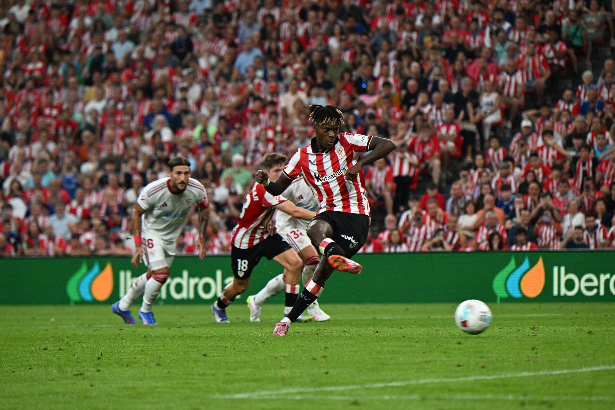 El Athletic-Sevilla, en imágenes