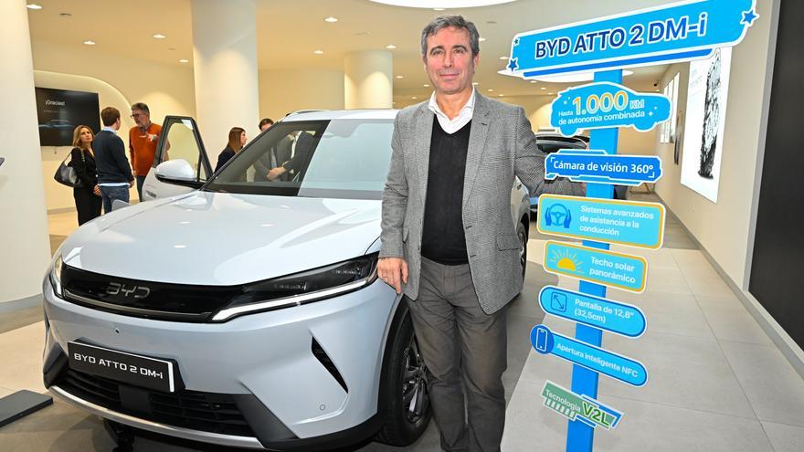 En imágenes: Blendio presenta en la Gran Vía de Bilbao el SUV híbrido que arrasará, el BYD ATTO 2 DM-i