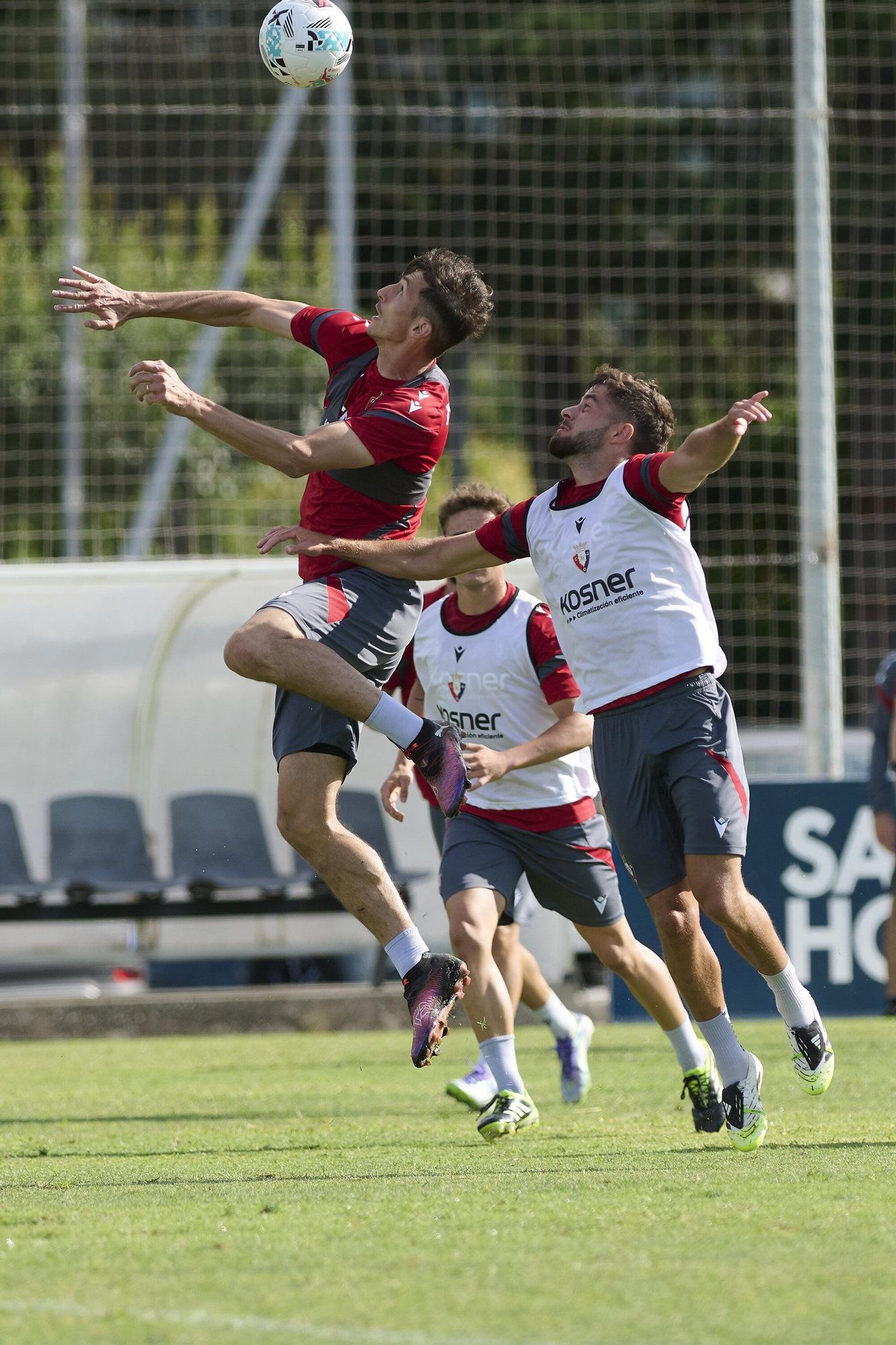 Fotos del entrenamiento de tarde de Osasuna (23/07/2025)