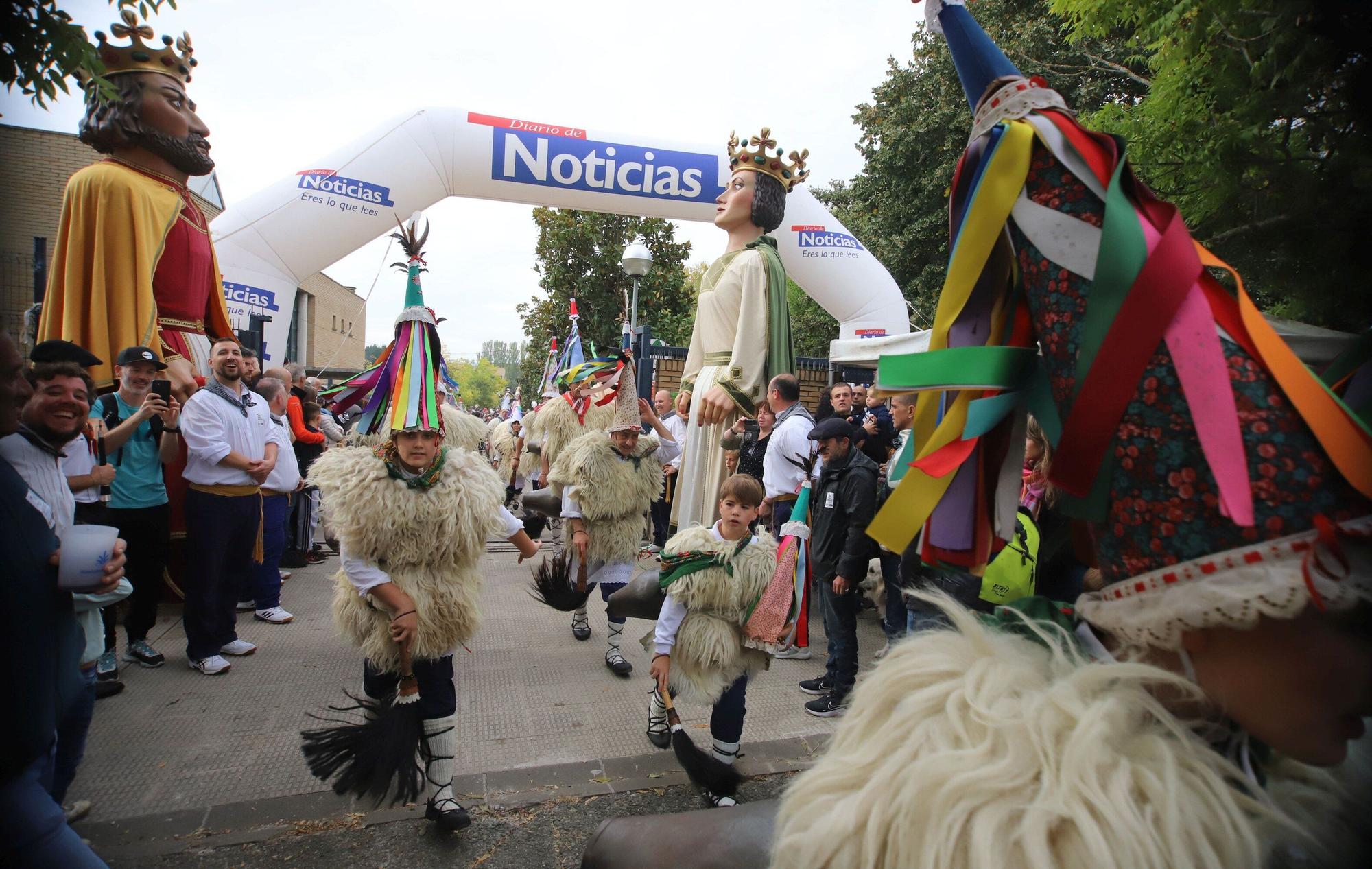 Fotos: Nafarroa Oinez 2025 en la ikastola Paz de Ziganda de Villava - Atarrabia