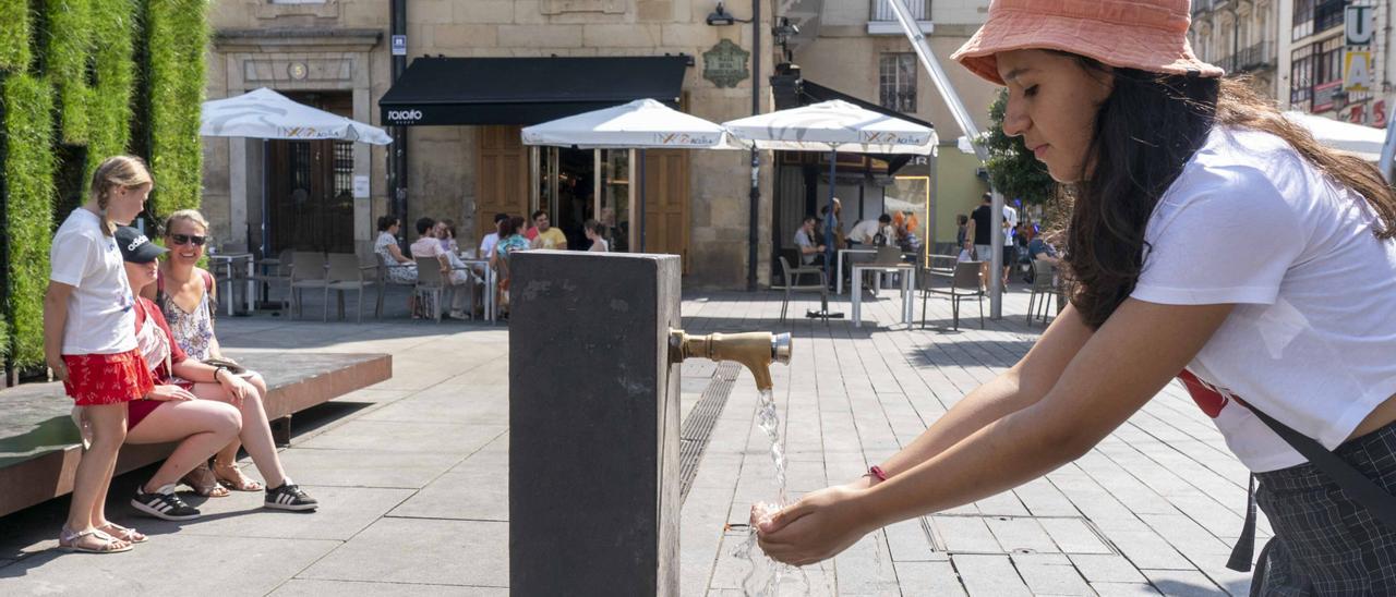 En imágenes: Vitoria hace frente a la ola de calor