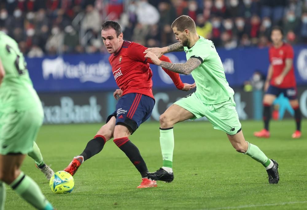 Imágenes del Osasuna-Athletic