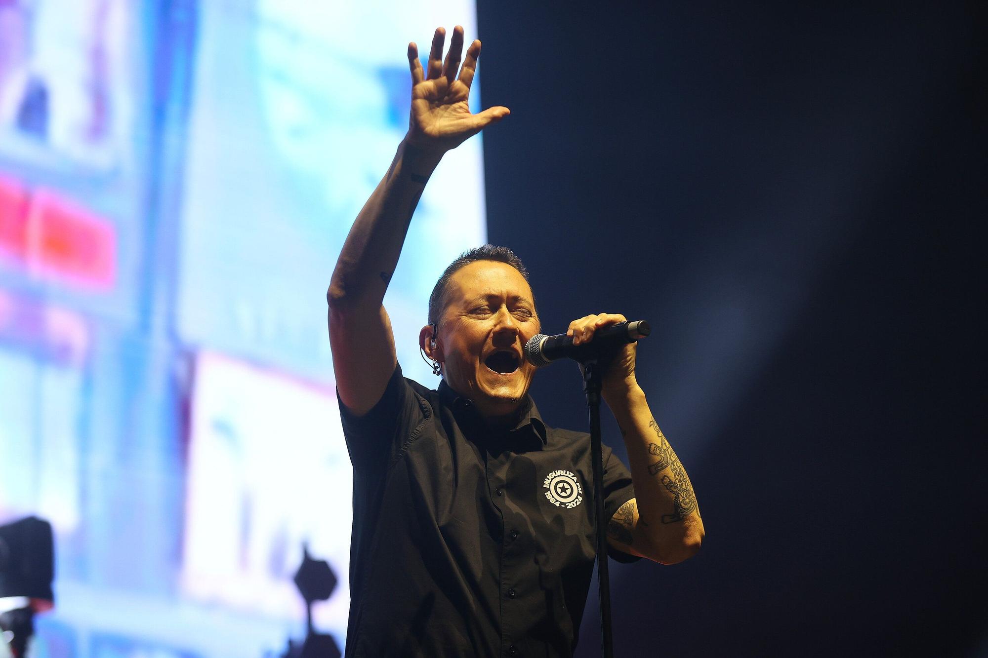 Fotos del concierto de Fermin Muguruza en el Navarra Arena (04/10/2025)