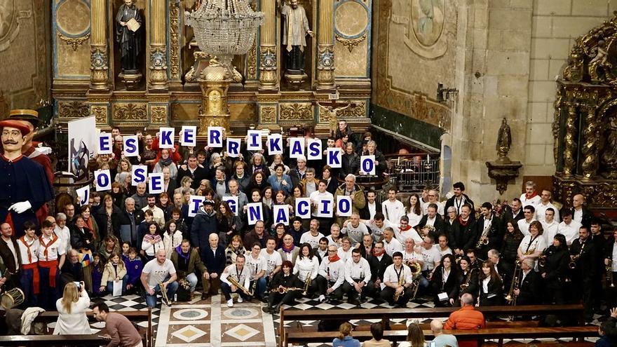 Homenajes de Santa Cecilia en Pasai San Pedro
