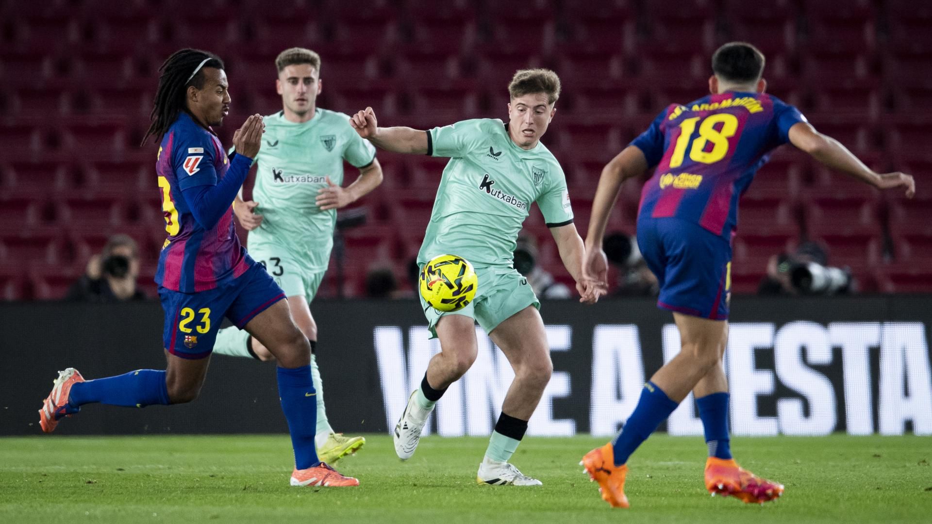 El Barcelona-Athletic, en imágenes