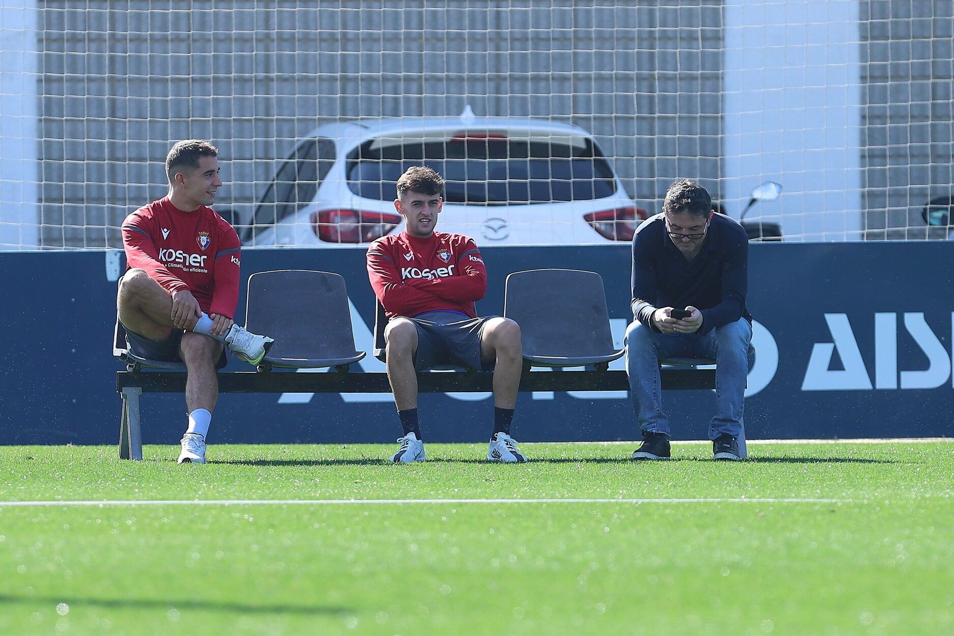 Fotos del entrenamiento de Osasuna (14/10/2025)
