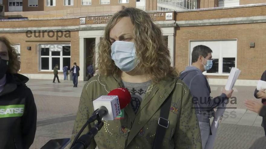 Los sindicatos dicen que Osakidetza está en situación de colapso