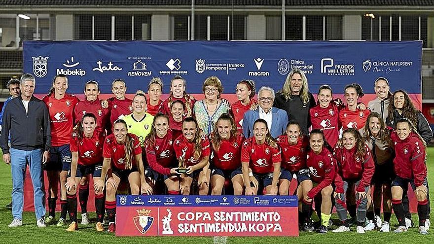 Osasuna femenino planta cara en la Copa Sentimiento