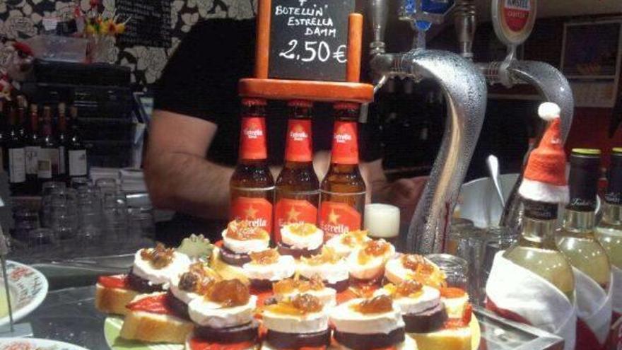La ruta del pintxo del Casco Viejo arrasa en su primer fin de semana