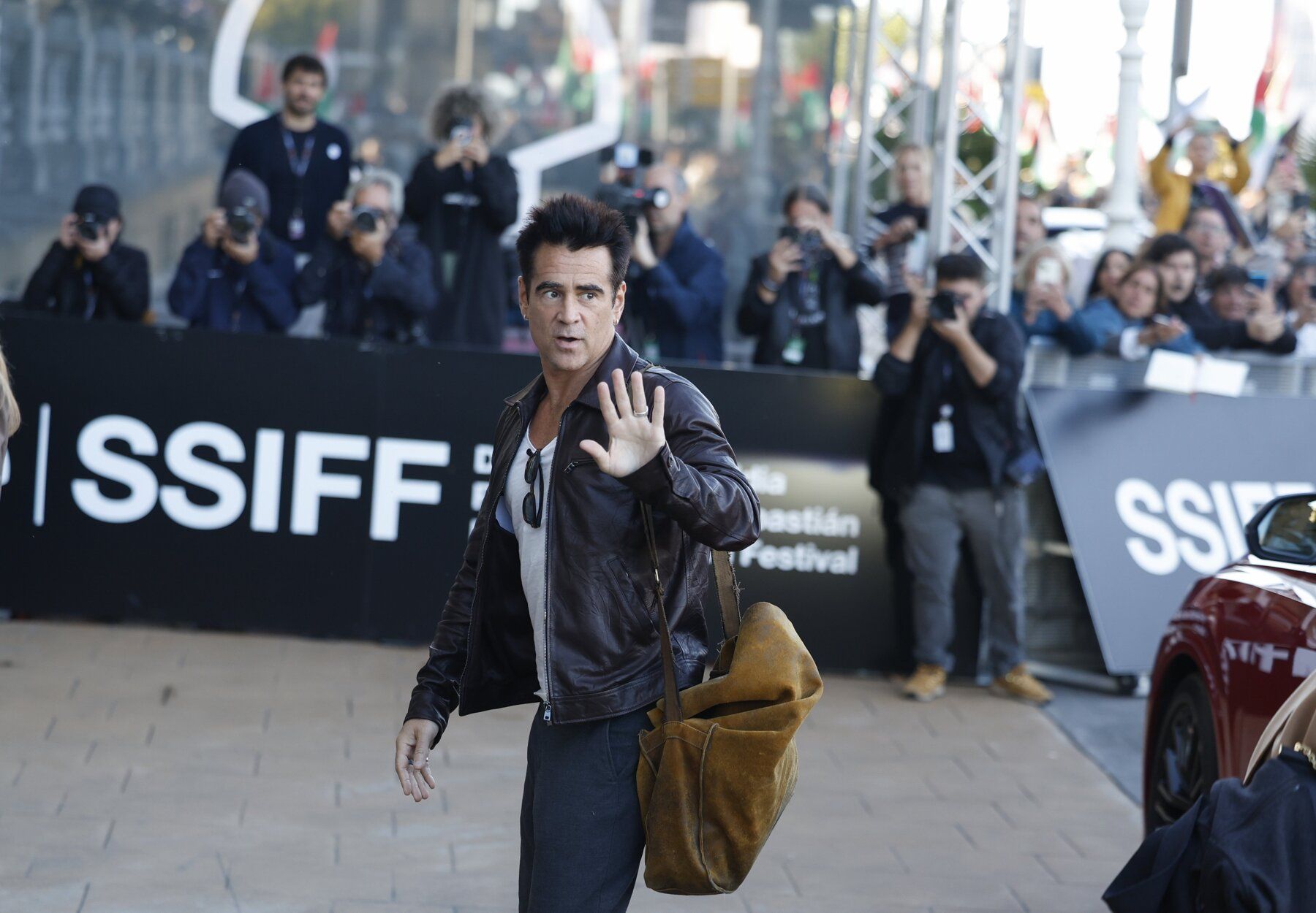 Colin Farrel ya está en el Zinemaldia de Donostia