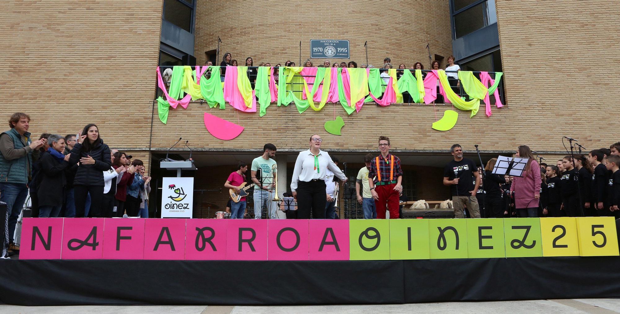 Fotos: Nafarroa Oinez 2025 en la ikastola Paz de Ziganda de Villava - Atarrabia