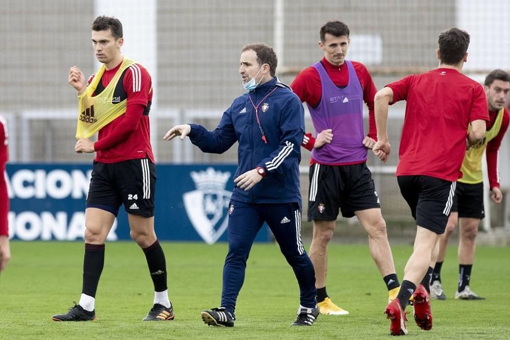 Primer entrenamiento de Jonás Ramalho con Osasuna