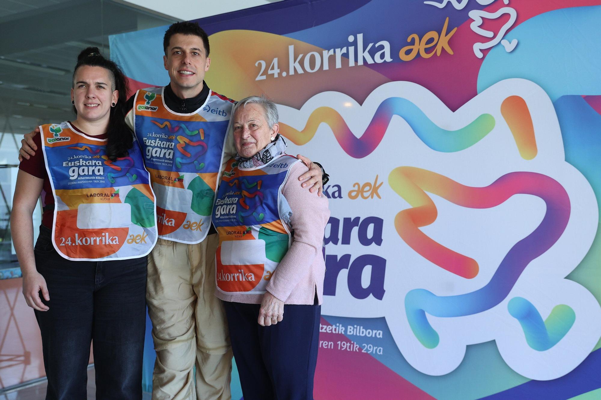 Presentación de 'Xiberutikan mendebaldera', la nueva canción de la Korrika