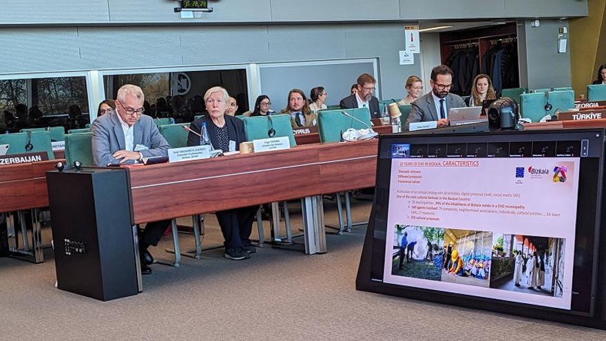 Bizkaia, referente en Estrasburgo por su modelo de gestión de las Jornadas Europeas del Patrimonio