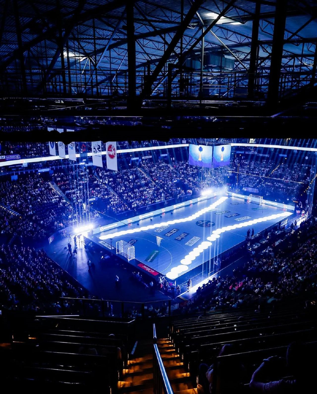 Barclays Arena de Hamburgo, durante la Fase Final de la EHF European League 2025