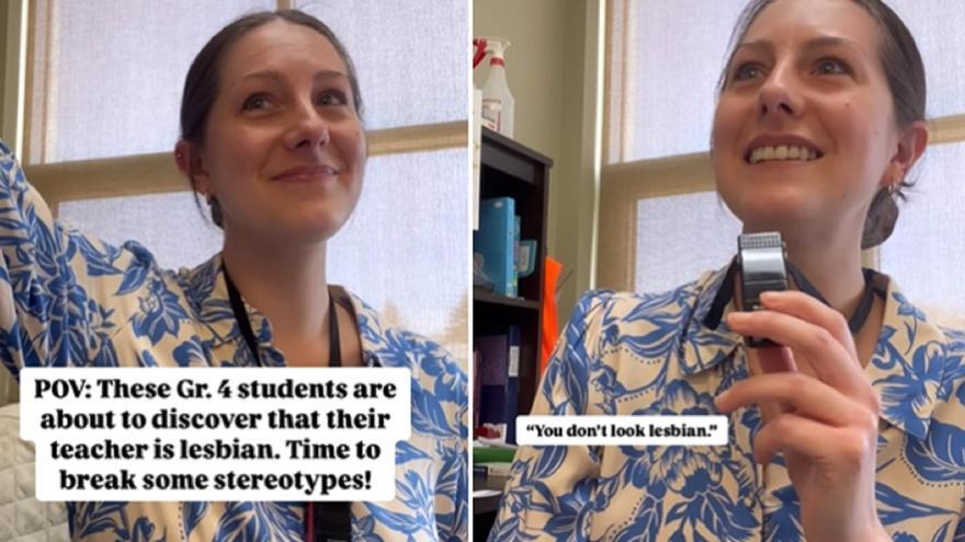 La confesión de una profesora a sus alumnos de primaria se hace viral: “No existe eso de 'parecer' lesbiana”
