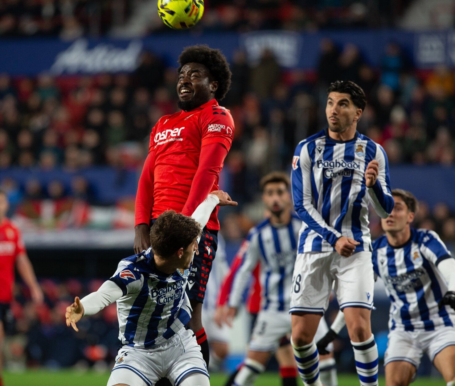 Mejores imágenes del Osasuna-Real Sociedad