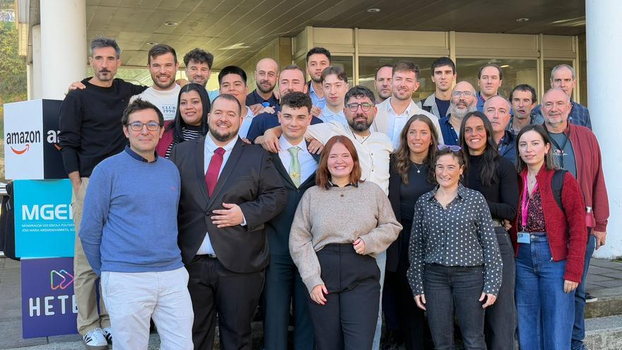 Mondragon Goi Eskola celebra la graduación de la primera promoción del programa desarrollado junto a Amazon