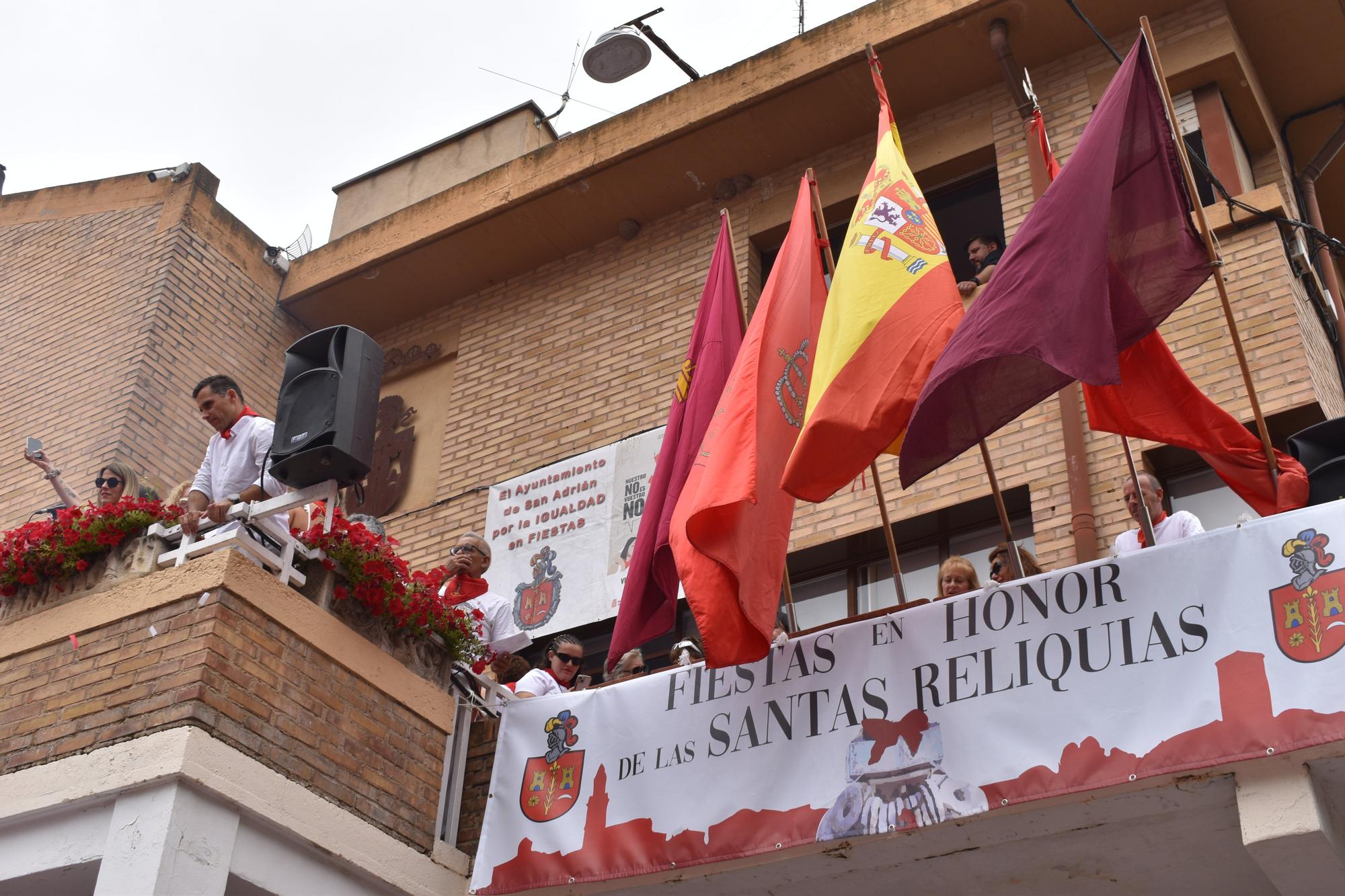 Fotos del lanzamiento del cohete de San Adrián 2025