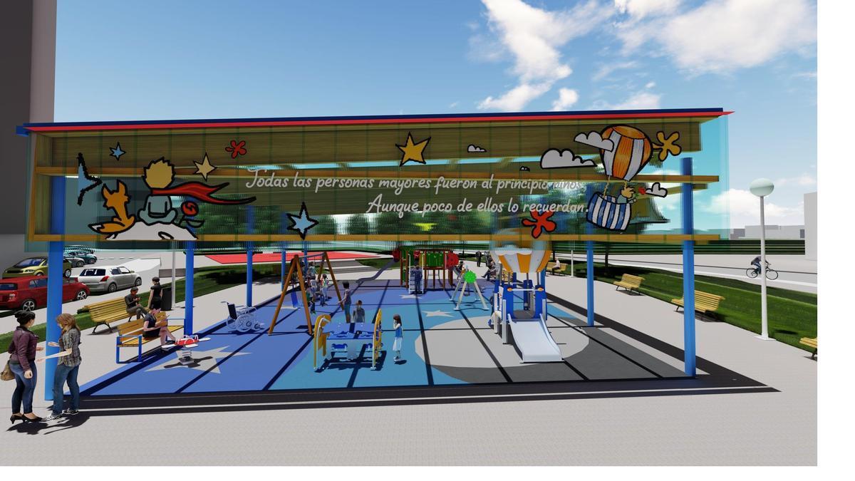 Así quedará la Plaza Intxaurtxueta tras las obras