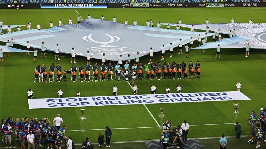 La UEFA toma postura en contra de Israel
