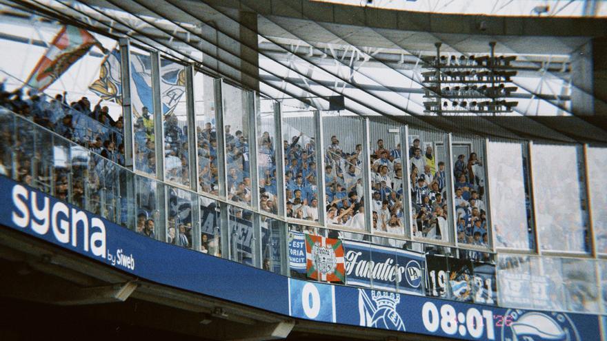Anoeta se rinde al gesto de la afición del Alavés