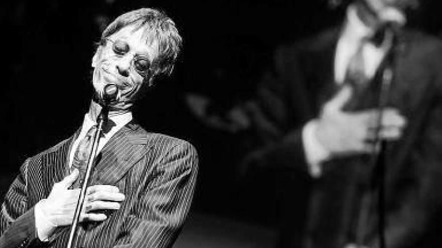Gibb, el pasado mayo en un concierto en Varsovia.