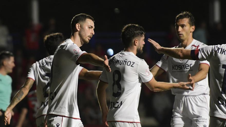 Cifras y apuntes del Sant Jordi-Osasuna de Copa del Rey