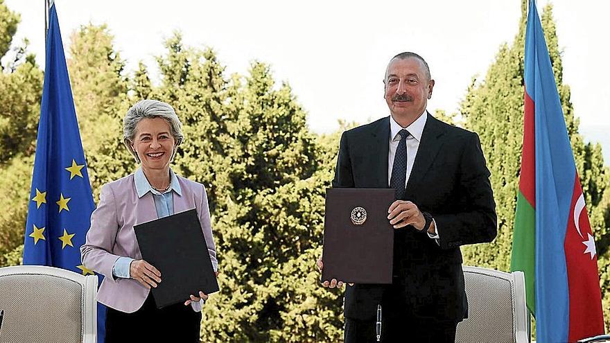 Azerbaiyán duplicará  el suministro de gas a la Unión Europea