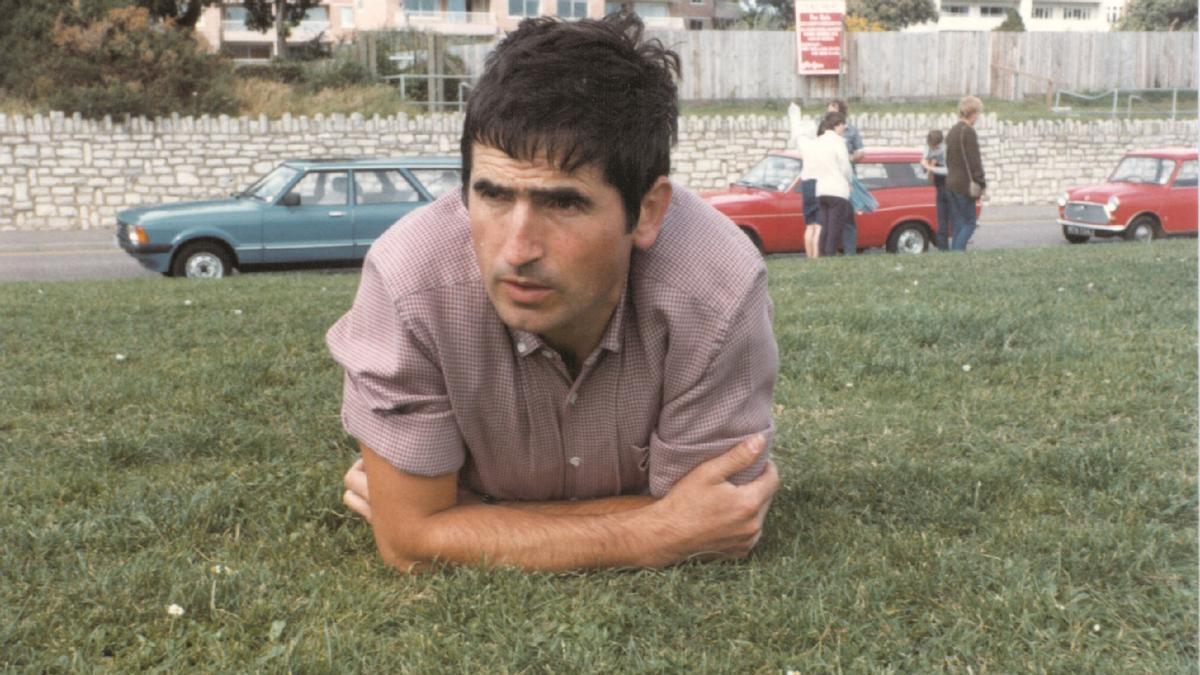 Imagen de un joven Joxe Mari Korta