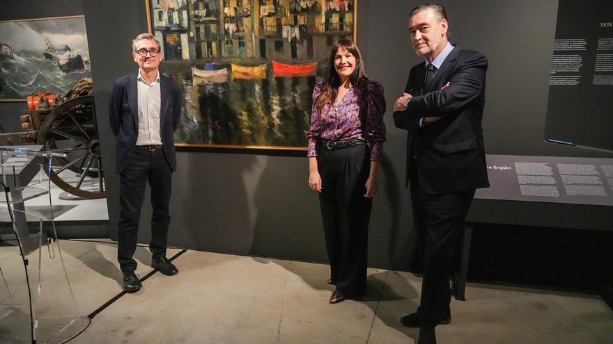 Iñaki García Ergüin desembarca en el Itsasmuseum con su obra &#039;Ondarroa&#039;