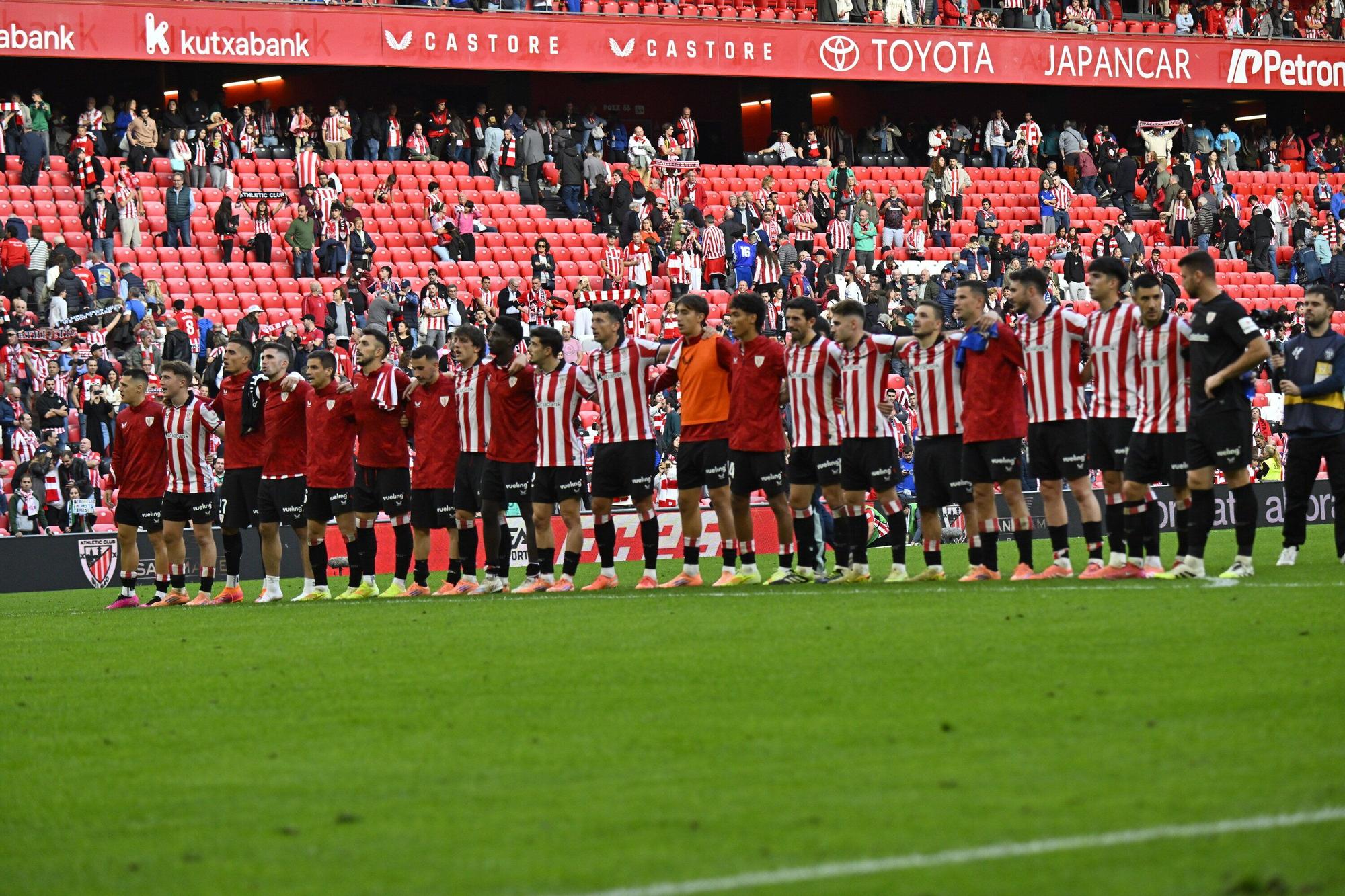 Athletic-Real Oviedo, en imágenes