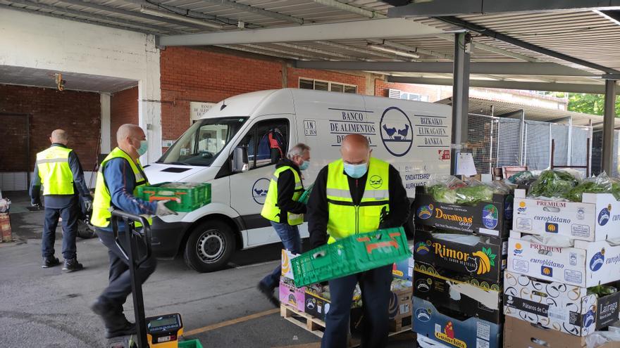El Banco de Alimentos de Bizkaia recorrió 229.000 kilómetros en 2025