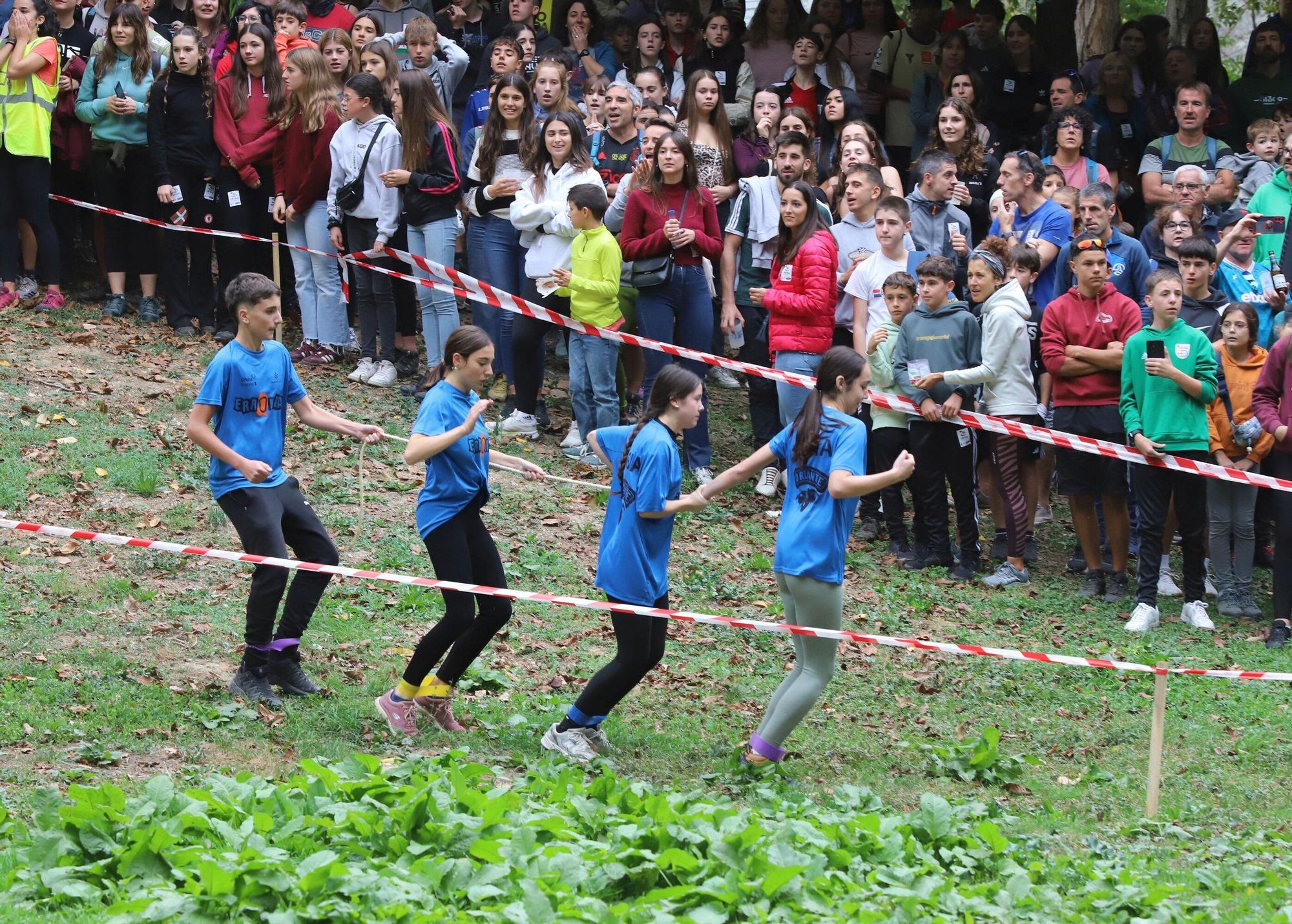 Fotos: Nafarroa Oinez 2025 en la ikastola Paz de Ziganda de Villava - Atarrabia