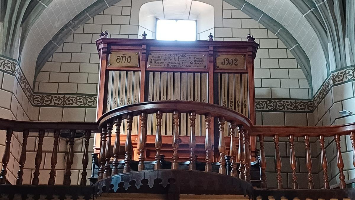 Entrada libre para el concierto de celebración de la restauración del órgano.