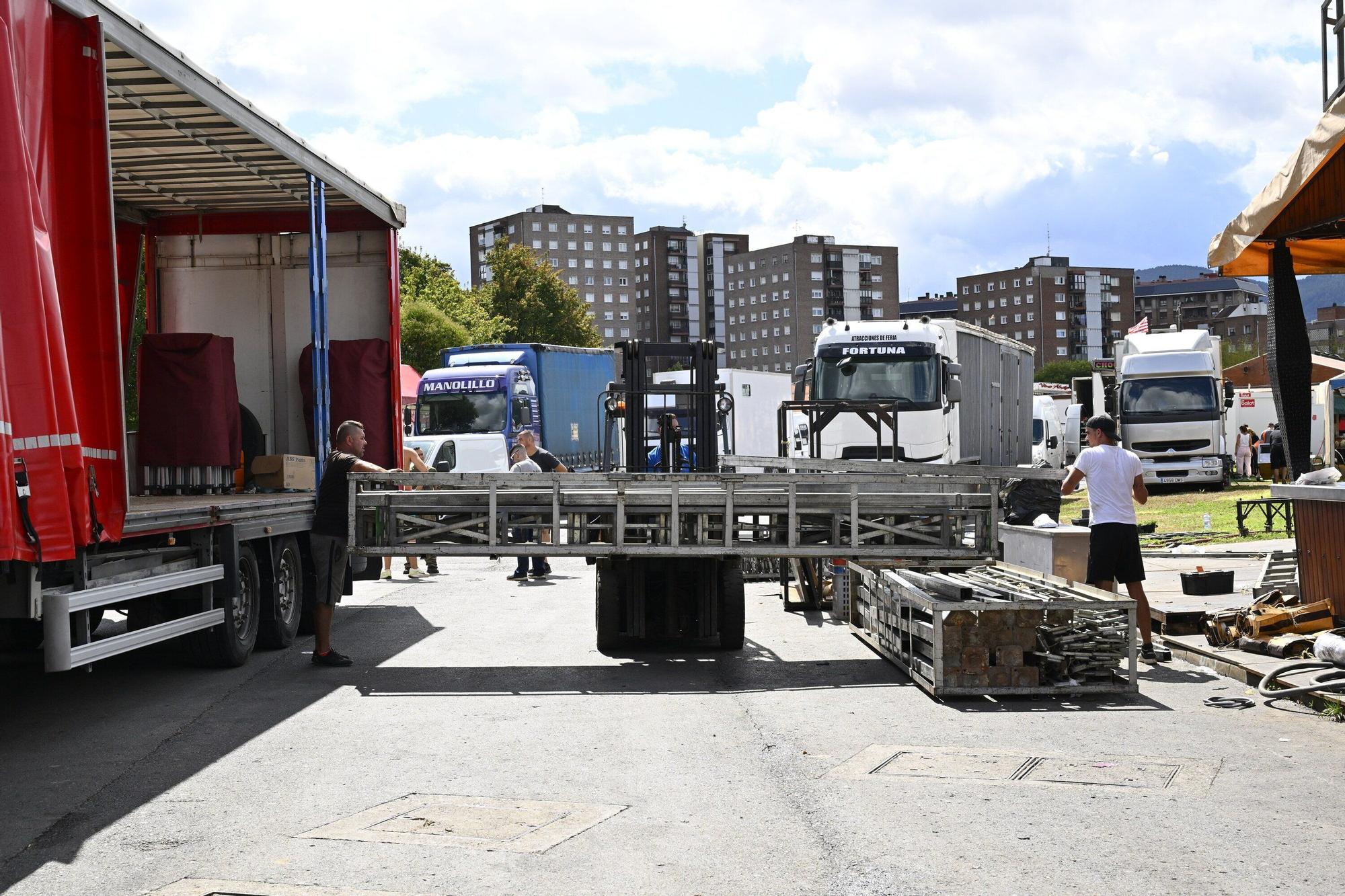 En fotos: las barracas se despiden del parque Etxebarria hasta el año que viene