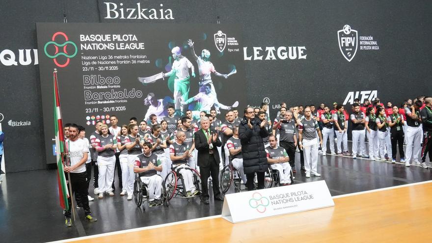 &quot;Bilbao y Barakaldo son la capital del mundo de la pelota&quot;