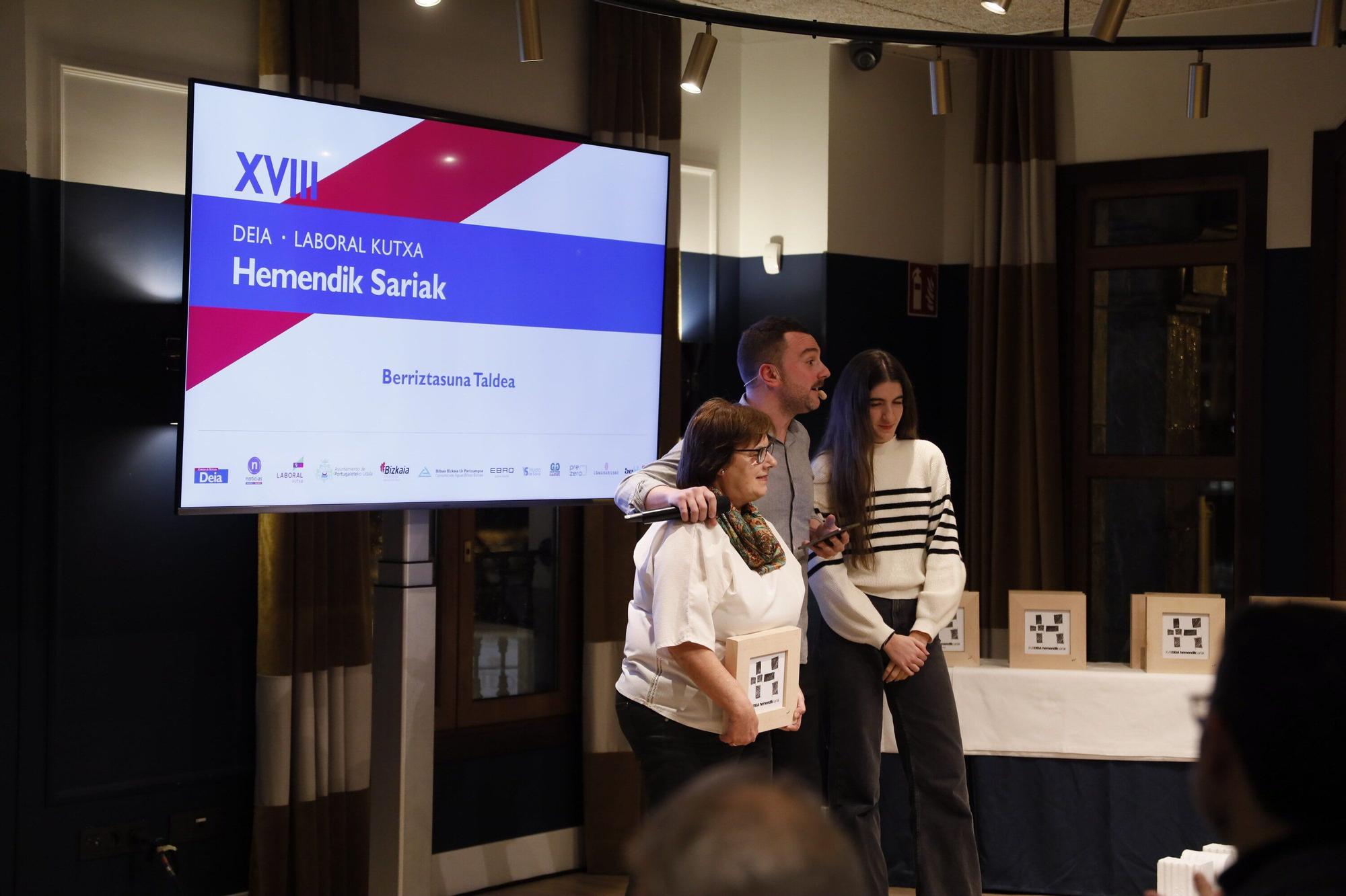 En imágenes: XVIII DEIA Laboral Kutxa Hemendik Sariak Ezkerraldea