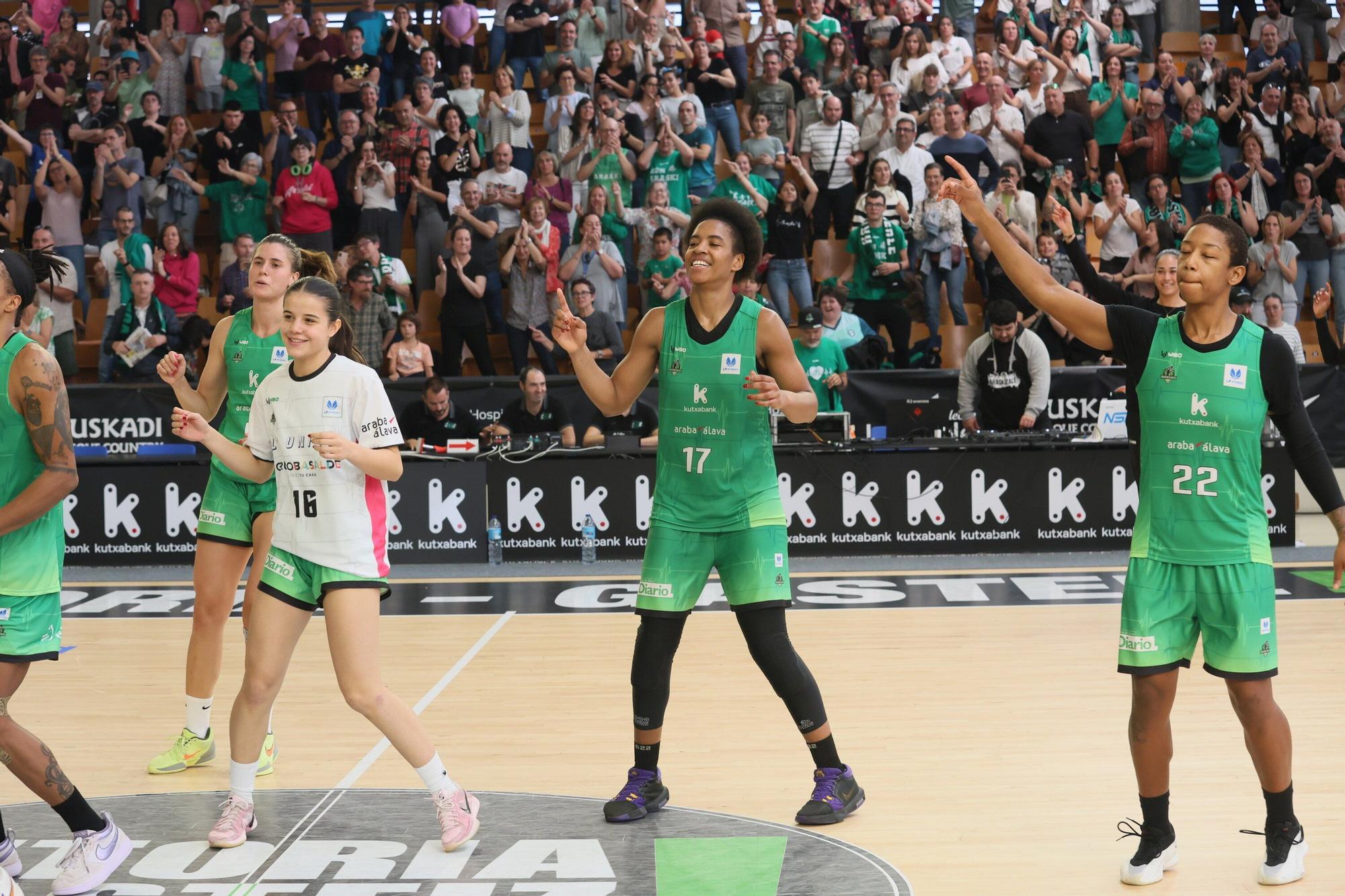 En imágenes: El Araski impone su ley en el derbi vasco (58-55)