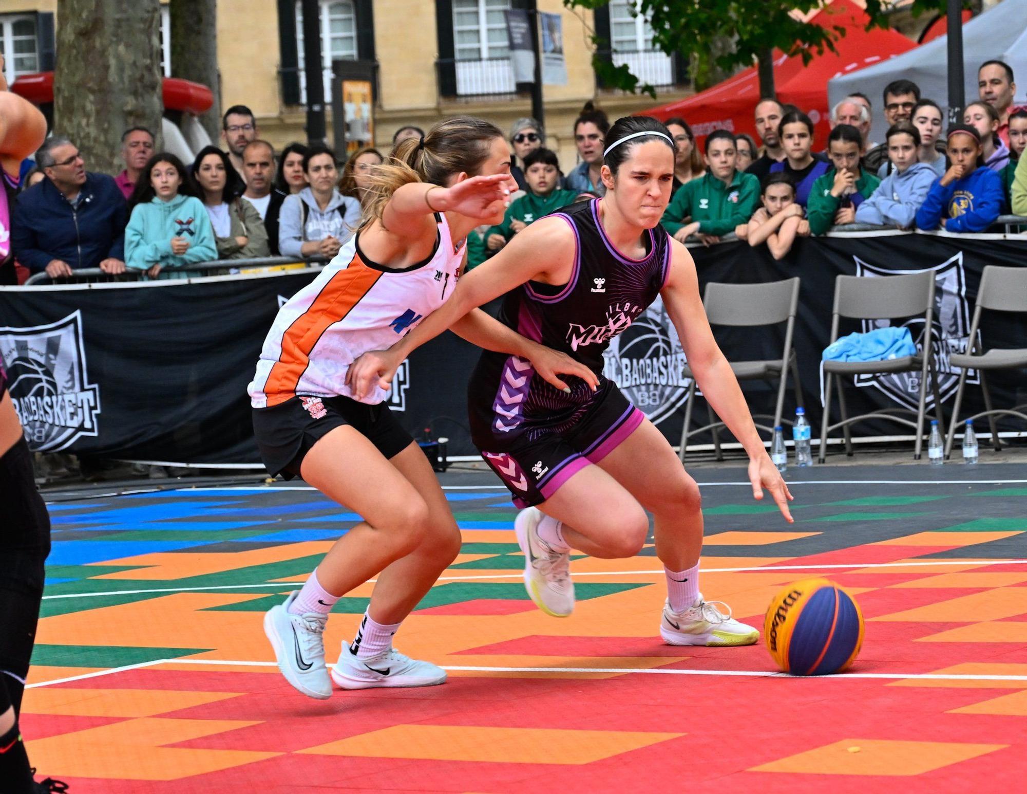 En imágenes: Bilbao se sube al carro del baloncesto 3x3