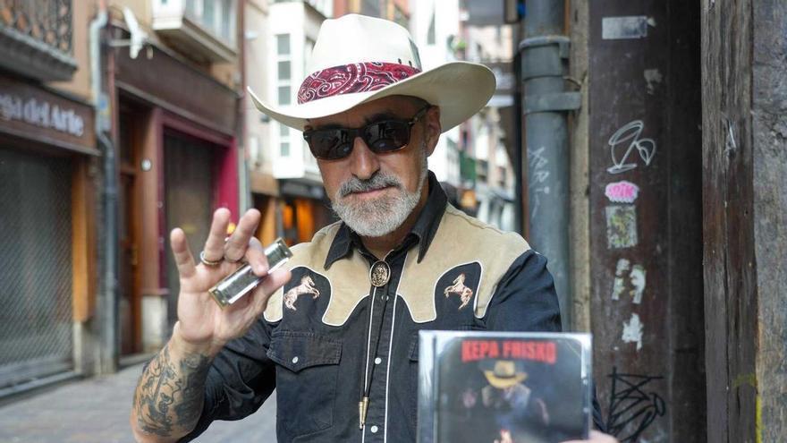 Kepa Frisko publica su primer trabajo en solitario, ‘Canciones al fuego’