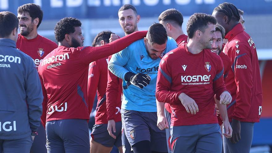 Fotos del entrenamiento de Osasuna (martes 7 de octubre de 2025)