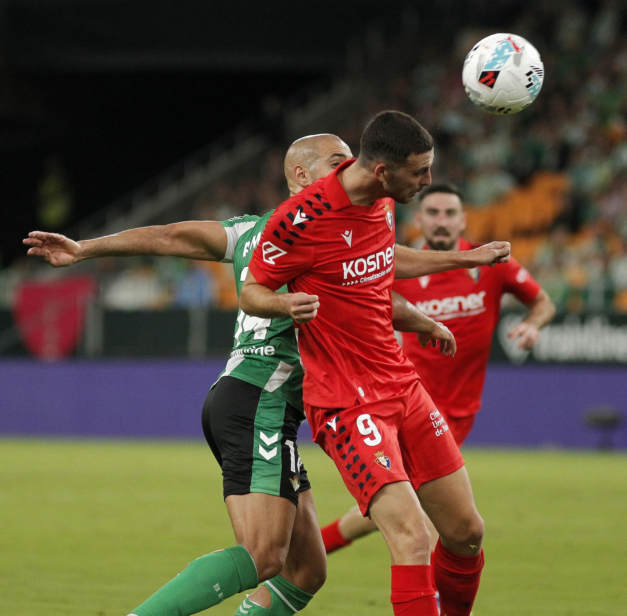 Fotos del partido entre Betis y Osasuna