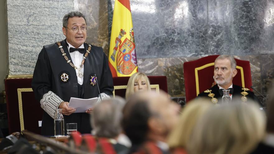 El fiscal general defiende su presencia en la apertura del Año Judicial: &quot;Estoy aquí porque creo en la Justicia y en la verdad&quot;