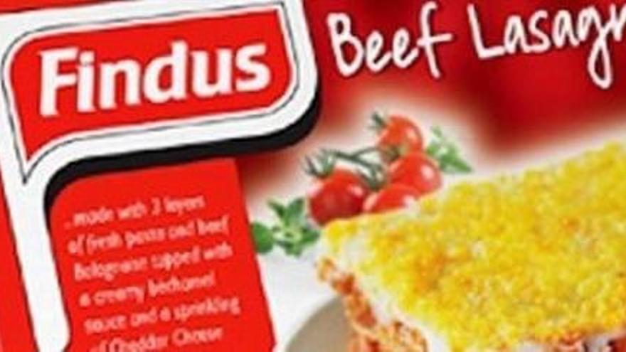 Findus retiró en Francia tres platos preparados por contener carne de caballo