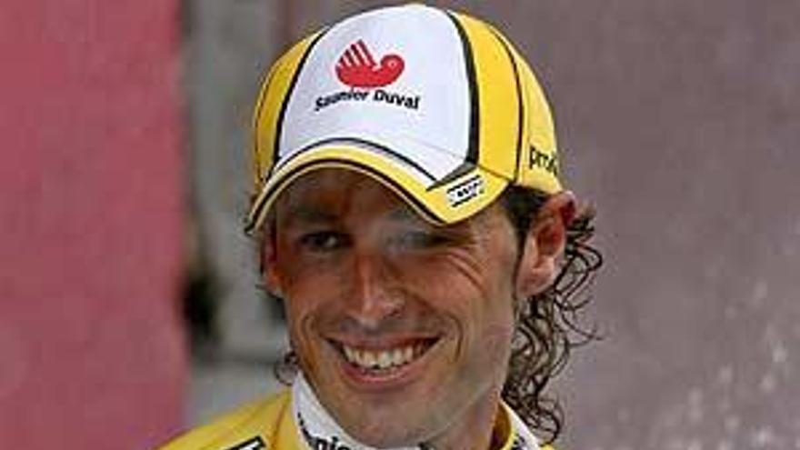 El ciclista Iban Mayo.