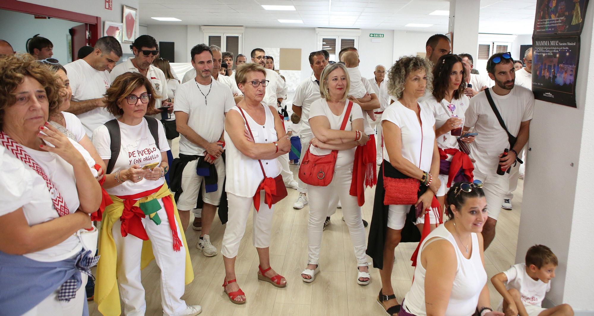 Fotos del cohete de Marcilla
