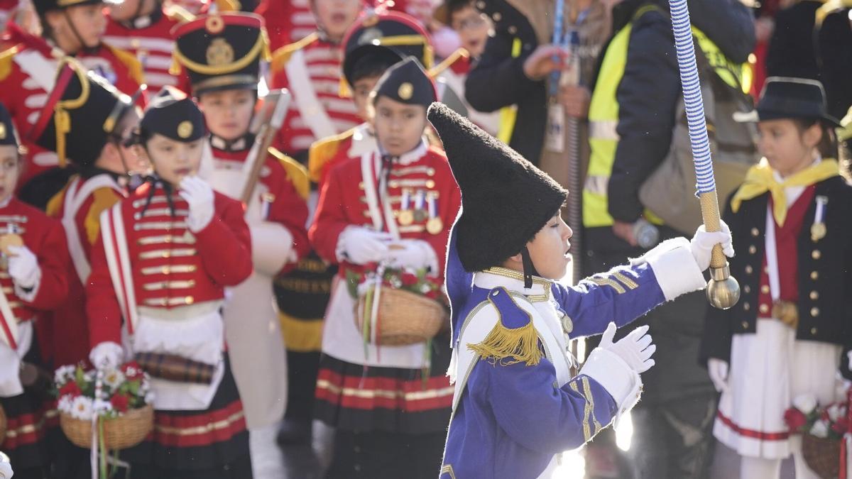 Tamborrada infantil en Alderdi Eder.