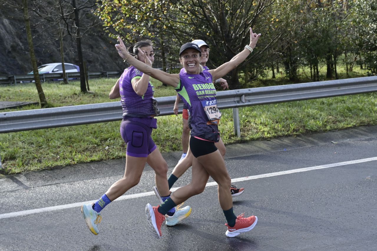 La Behobia, a su paso por Gaintxurizketa