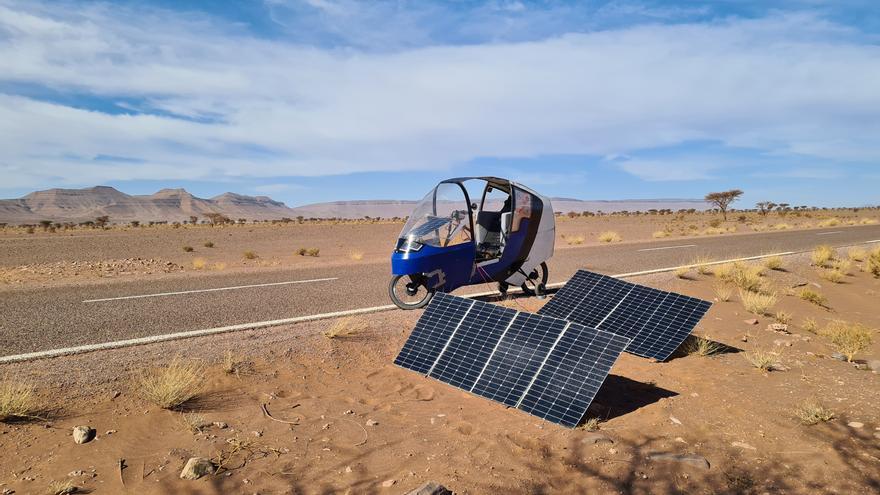 Velomovil, una bicicleta solar para dar la vuelta al mundo